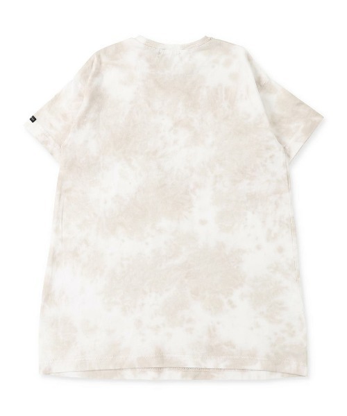 quoti use fith(クゥオティ ユース フィス)の「マーブル天竺 5分袖 BIG ひざ下丈ワンピース(ワンピース・キッズ・ベージュ/グレー/ブルー・90/100/110/80/120/130)」の18枚目の写真