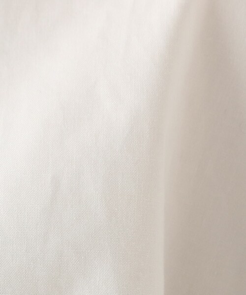 OPAQUE.CLIP(オペークドットクリップ)の「◆【OC】オーガニックコットンタイプライター ボリュームスリーブブラウス(シャツ/ブラウス・レディース・ホワイト系/ブラック/ライトブルー/ベージュ系その他2・36/38/40)」の12枚目の写真