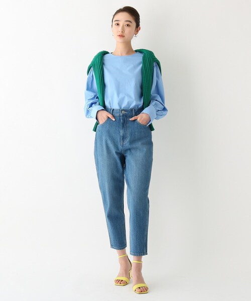 OPAQUE.CLIP(オペークドットクリップ)の「◆【OC】オーガニックコットンタイプライター ボリュームスリーブブラウス(シャツ/ブラウス・レディース・ホワイト系/ブラック/ライトブルー/ベージュ系その他2・36/38/40)」の21枚目の写真