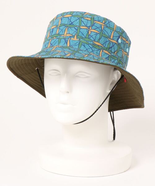 チチカカ(チチカカ)の「グラフィカルリバーシブルハット(ハット・レディース・ブラック/カーキ/キャメル・FREE)」の7枚目の写真