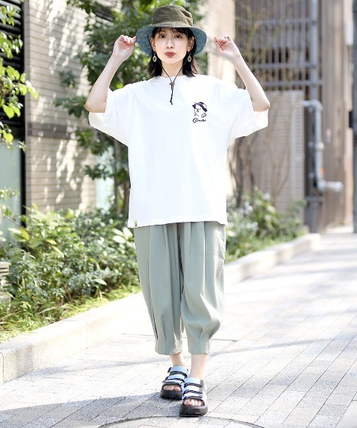 チチカカ(チチカカ)の「グラフィカルリバーシブルハット(ハット・レディース・ブラック/カーキ/キャメル・FREE)」の9枚目の写真