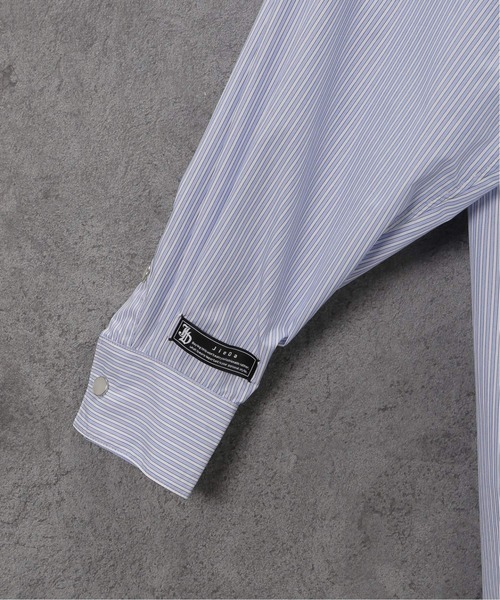 JIEDA(ジエダ)の「【JIEDA / ジエダ】STRIPE OVERSIZED WESTERN SHIRT(シャツ/ブラウス・メンズ・ブルー系その他・1)」の6枚目の写真