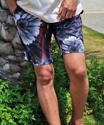 心躍る、アロハ気分。 総柄フラワーハーフパンツ メンズ 春服