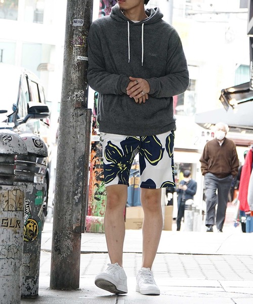 JOKER(ジョーカー)の「心躍る、アロハ気分。 総柄フラワーハーフパンツ メンズ 春服(その他パンツ・メンズ・ホワイト系1/ホワイト系2/ホワイト系3/ブラック系1/ブラック系2/ブラック系3/ブラック系4/ブラック系5/グレー系1/ブルー系1・M/L/XL)」の16枚目の写真