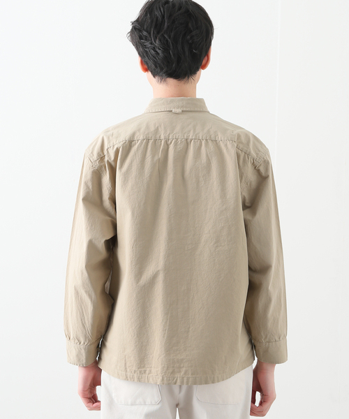 B.C STOCK(ベーセーストック)の「ウィルスガイガー 別注 シャツ(シャツ/ブラウス・メンズ・ベージュ/カーキ・MEDIUM/LARGE)」の18枚目の写真