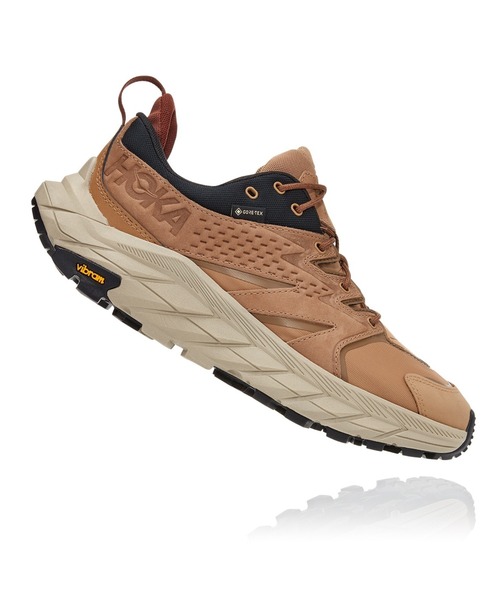 HOKA（ホカ）の「HOKA ONE ONE / ホカ オネオネ　ANACAPA LOW GTX アナカパロージーティーエックス（スニーカー・メンズ・ブラック/タン・8/10/9）」の8枚目の写真