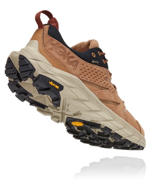 HOKA（ホカ）の「HOKA ONE ONE / ホカ オネオネ　ANACAPA LOW GTX アナカパロージーティーエックス（スニーカー・メンズ・ブラック/タン・8/10/9）」の9枚目の写真