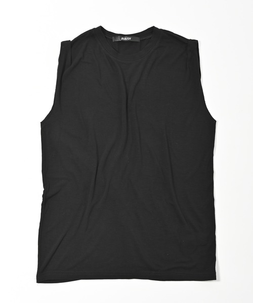 BULLISH(ブリッシュ)の「BULLISH ノースリープTシャツ&スリットロングパンツSET(Tシャツ/カットソー・レディース・ブラック/グレー・FREE)」の12枚目の写真