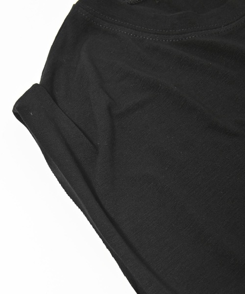 BULLISH(ブリッシュ)の「BULLISH ノースリープTシャツ&スリットロングパンツSET(Tシャツ/カットソー・レディース・ブラック/グレー・FREE)」の18枚目の写真
