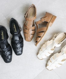Shoe Fantasy（シューファンタジー）の「スクエア グルカサンダル【日本製】（サンダル）」