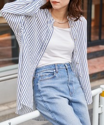 CIAOPANIC TYPY | OSOROウォッシャブルリネンバンドカラーシャツ(シャツ/ブラウス)