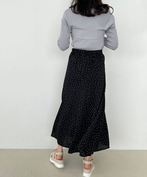 MAJESTIC LEGON(マジェスティックレゴン)の「フロントツイストニット(ニット/セーター・レディース・ライトグリーン/アイボリー/ブルー・MEDIUM)」の16枚目の写真