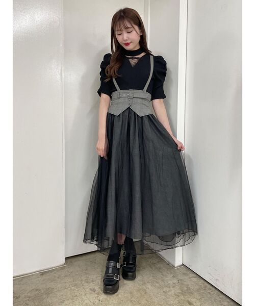 EATME（イートミー）の「3WAYハーネス付きチュールスカート（スカート