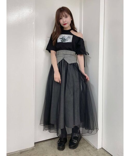 EATME（イートミー）の「3WAYハーネス付きチュールスカート（スカート