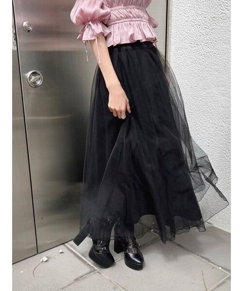 EATME（イートミー）の「3WAYハーネス付きチュールスカート（スカート