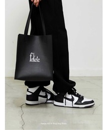 FEKETE | FEKETE KEI SHOP BAG (BLACK) -Graphic by KEI-(トートバッグ)