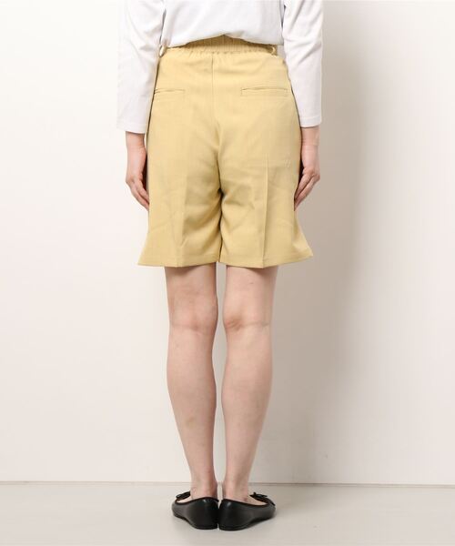 archives（アルシーヴ）の「リネン風ハーフパンツ（その他パンツ・レディース・ブラック/ベージュ/イエロー/グリーン・MEDIUM）」の14枚目の写真