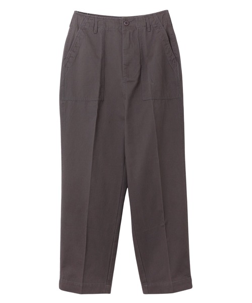 andme（アンドミー）の「コットンセンタープレスベイカーパンツ（その他パンツ・レディース・ブラック/ベージュ/ネイビー/カーキ/ホワイト/チャコールグレー/キナリ/ブラウン・S/M/L）」の9枚目の写真