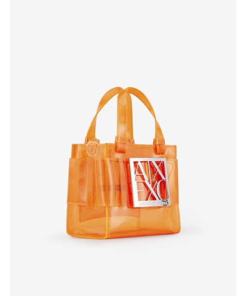 Giorgio Armani レッド ハンドバッグ ARMANI EXCHANGE（アルマーニエクスチェンジ）の「【A|X