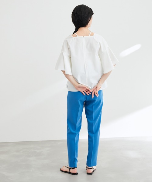 クロスストラップブラウス