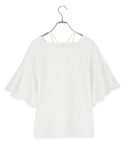 クロスストラップブラウス