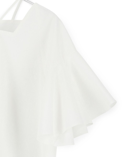 クロスストラップブラウス