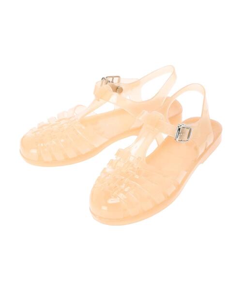 Green　Parks（グリーンパークス）の「・ジェリーサンダル（サンダル・レディース・ブラック/ベージュ/ブラウン/クリア・38/36/37）」の22枚目の写真