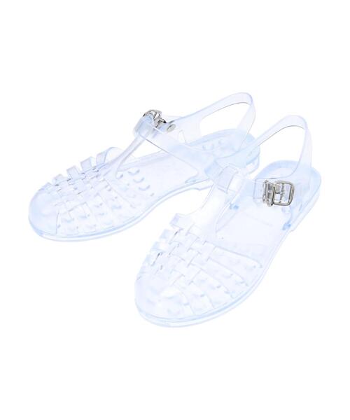 Green　Parks（グリーンパークス）の「・ジェリーサンダル（サンダル・レディース・ブラック/ベージュ/ブラウン/クリア・38/36/37）」の18枚目の写真