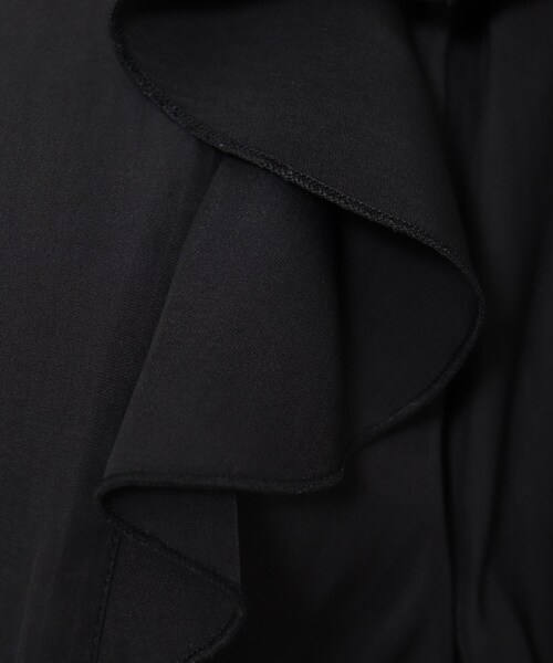 couture brooch（クチュールブローチ）の「◆マルチWAY仕様/大人フェミニンに着こなす。リボンフリルブラウス（シャツ/ブラウス・レディース・ブラック/サンドベージュ/ベビーピンク・38/40）」の15枚目の写真