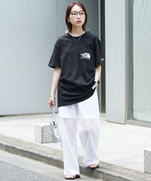 THE NORTH FACE（ザノースフェイス）の「THE NORTH FACE/ザ・ノースフェイス M SCRAP BKL CALI TEE ポケットTシャツ（Tシャツ/カットソー・メンズ・アイボリー/オリーブ/ネイビー/ブラック・S/M/L/XL）」の7枚目の写真