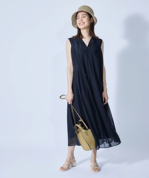 【プピーユ】ロペ　ROPE　エスパンディ　ワンピース ROPE'（ロペ）の「エスパンディワンピース（ワンピース）」 - WEAR