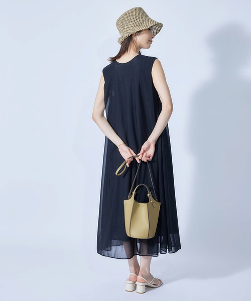 ROPE'（ロペ）の「エスパンディワンピース（ワンピース・レディース・ブラック/ベージュ/ピンク系その他・38/36）」の5枚目の写真