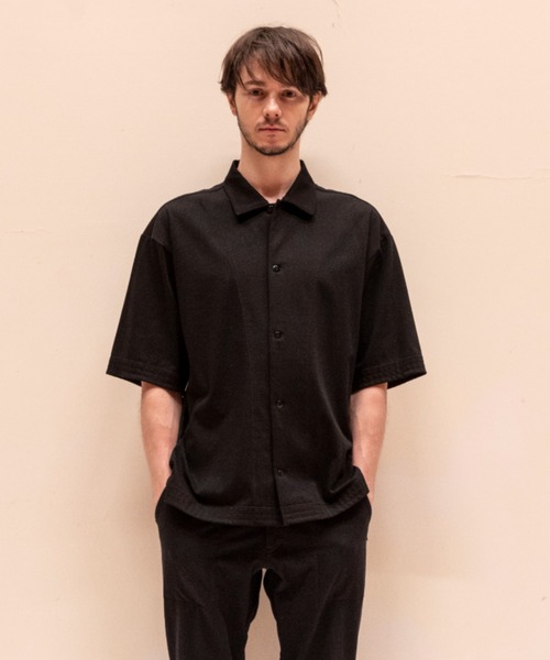 Jackman(ジャックマン)の「Grace BB-Shirt(シャツ/ブラウス・メンズ・ホワイト/ブラック/ダークグリーン/ライトパープル・SMALL/MEDIUM/LARGE)」の3枚目の写真