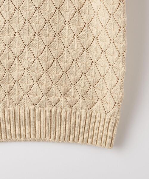 美品！定価17600円 ＜Steven Alan＞ コットン クリケットニット BEAUTY&YOUTH UNITED ARROWS｜<Steven Alan>コットン カシミヤ