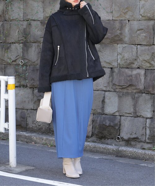 WEB限定フェイクムートンオーバージャケット