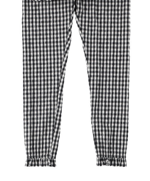 MIRO AMURETTE（ミロアミュレット）の「gingham check pagins/ギンガムチェックレギンス（その他パンツ・レディース・ブラック×ホワイト/ピンク・FREE）」の12枚目の写真