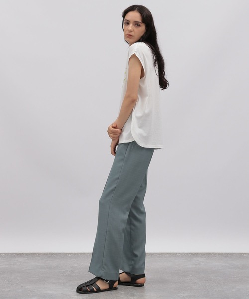 LAKOLE（ラコレ）の「BIGロゴスリーブレスTシャツ / 299131（Tシャツ/カットソー・レディース・ブラック/オフホワイト/ベージュ・SMALL/MEDIUM）」の22枚目の写真