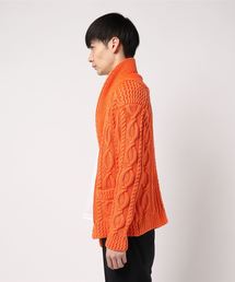 美品 junhashimoto ショールカラーニット 3 美品 wjk akm