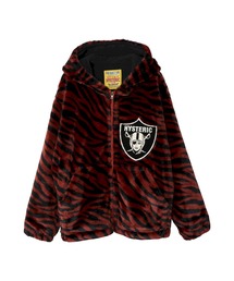 HYSTERIC GLAMOUR | WOMAN PIRATEアップリケ フーデッドブルゾン(ブルゾン)