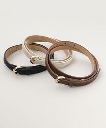 シンプル細ベルト