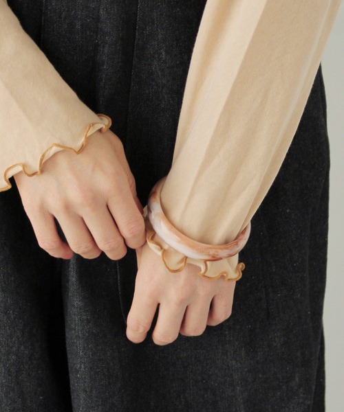 Crisp（クリスプ）の「マーブルバングル（バングル/リストバンド・レディース・ブラウン/グリーン・FREE）」の11枚目の写真