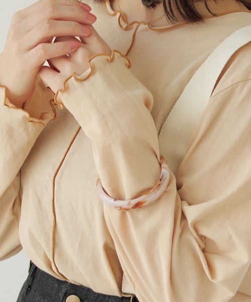 Crisp（クリスプ）の「マーブルバングル（バングル/リストバンド・レディース・ブラウン/グリーン・FREE）」の10枚目の写真