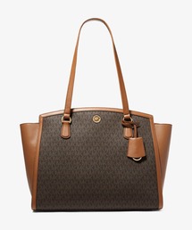 MICHAEL KORS（マイケルコース）の「CHANTAL トップジップ トート ラージ - MKシグネチャー（トートバッグ）」