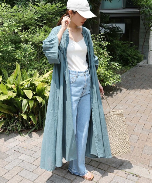 andme（アンドミー）の「裾フリンジデニムフレアパンツ（デニムパンツ・レディース・ブラック/サックスブルー/ブルー・M/L）」の16枚目の写真