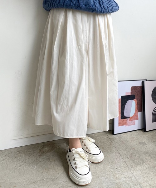 Futier land（フューティアランド）の「ミニマル厚底スニーカー（スニーカー・レディース・ホワイト/ブラック・35/36/37/38/39/40）」の20枚目の写真