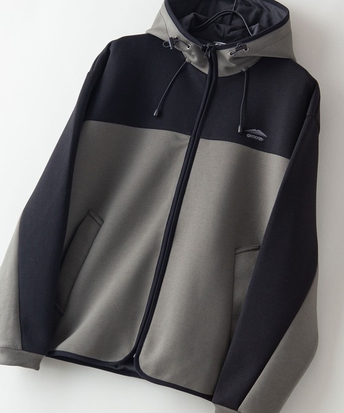 OUTDOOR PRODUCTS(アウトドアプロダクツ)の「【OUTDOOR PRODUCTS/アウトドアプロダクツ】防風 ダンボールフルジップパーカー ビッグシルエット ワンポイントブランドロゴ(パーカー・メンズ・ブラック/ベージュ/カーキ/杢グレー・MEDIUM/LARGE/X-LARGE)」の12枚目の写真