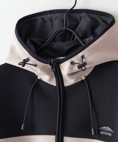 OUTDOOR PRODUCTS(アウトドアプロダクツ)の「【OUTDOOR PRODUCTS/アウトドアプロダクツ】防風 ダンボールフルジップパーカー ビッグシルエット ワンポイントブランドロゴ(パーカー・メンズ・ブラック/ベージュ/カーキ/杢グレー・MEDIUM/LARGE/X-LARGE)」の13枚目の写真