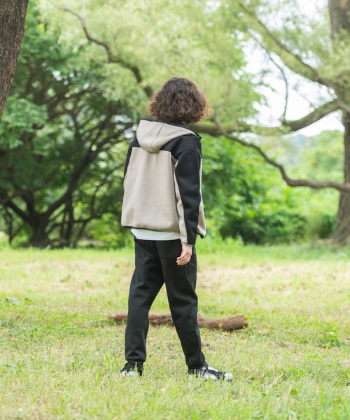 OUTDOOR PRODUCTS(アウトドアプロダクツ)の「【OUTDOOR PRODUCTS/アウトドアプロダクツ】防風 ダンボールフルジップパーカー ビッグシルエット ワンポイントブランドロゴ(パーカー・メンズ・ブラック/ベージュ/カーキ/杢グレー・MEDIUM/LARGE/X-LARGE)」の21枚目の写真