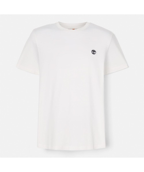 Timberland(ティンバーランド)の「半袖 スリム クルー Tシャツ メンズ(Tシャツ/カットソー・メンズ・ホワイト・MEDIUM/X-SMALL/SMALL/LARGE/X-LARGE/XX-LARGE)」の5枚目の写真