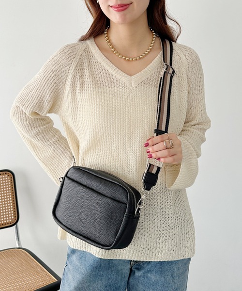 MYMOOD.(マイムード)の「square leather shoulder bag/PU MYMOOD.(マイムード)の「square leather shoulder bag/PU